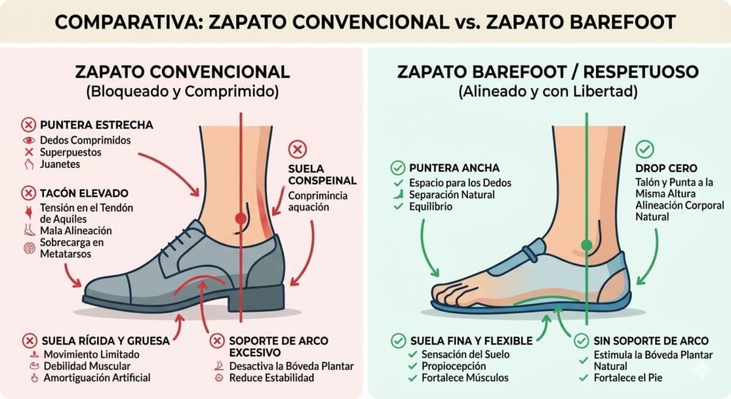 que zapato es mejor para osteocondritis en el tobillo